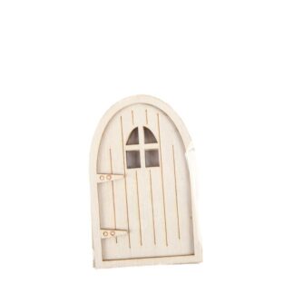 Wooden Mini Doors Farm Style 9.7 X 6.1 Cm 2 Ct