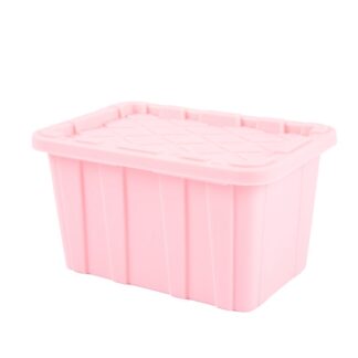 Sterilite Tiny Tote Pink Frost W/Lid