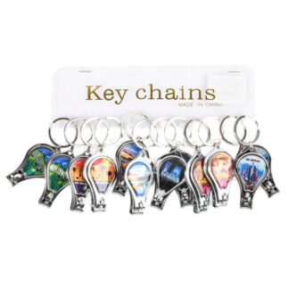 Key Chain W/Bottle Opener & Nail Clipper