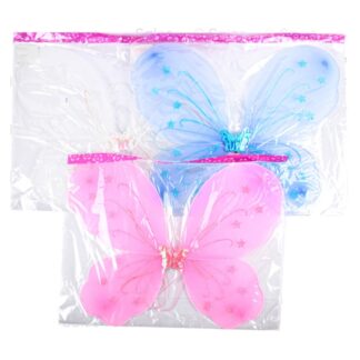 Butterfly Wings With Led Light Asst Colors