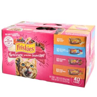 Friskies Cat Food Surfin & Turfin Filets Asst 5.5 Oz