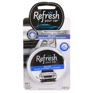Refresh Your Car Scented Gel New Car 2.5 Oz