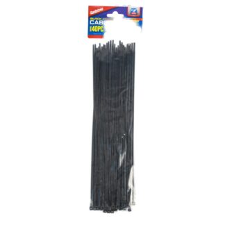 Cable Ties Black 11.8 In Long 40 Pc
