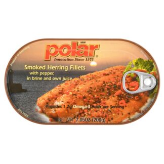 Polar Smoked Peppered Herring Fillets 7.05 Oz