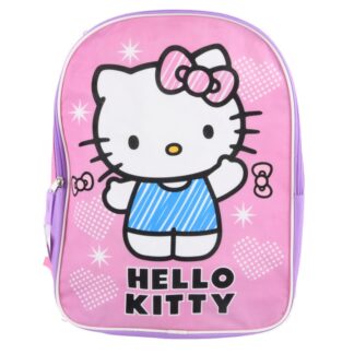 Hello Kitty Backpack W/Plain Front 15 In