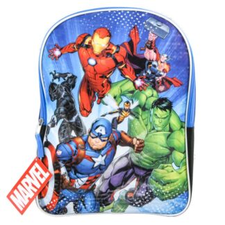 Avengers Backpack W/Plain Front 15 In