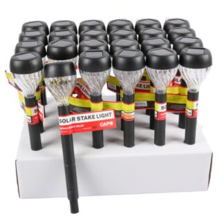 Led Solar Light Stake 2 X 2 X 12.4 In