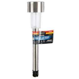 Solar Port Light Stainless 1.85 Dia X 11 In