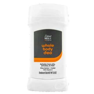 Dove Men Whole Body Deod Shea Butter + Cedar 3 Oz