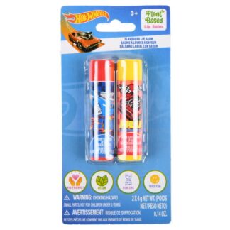 Hot Wheels Flavored Lip Balm 0.14 Oz 2 Pc