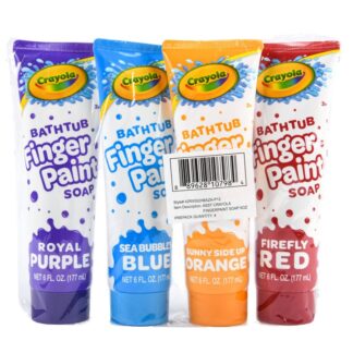 Crayola Bathtub Finger Paint Soap Asst Colors 6 Oz