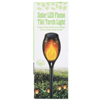 Solar Led Frame Tiki Torch Light