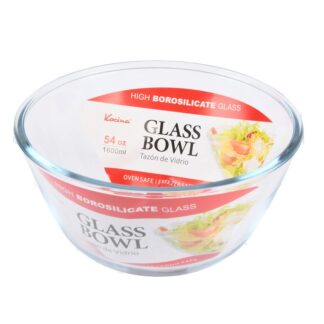 Glass Bowl Clear 54 Oz
