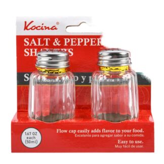 Salt & Pepper Shakers 50 Ml 2 Pc