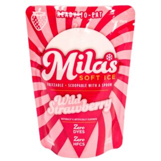 Mila'S Soft Ice Wild Strawberry 4 Oz Pouch