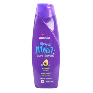 Aussie Miracle Moist Shampoo Avocado Oil 12.1 Oz
