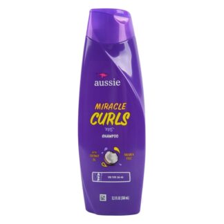Aussie Miracle Curls Shampoo Coconut Oil 12.1 Oz