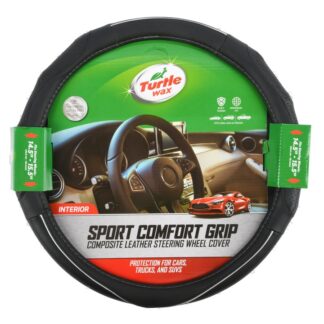 Turtle Wax Sport Grip Steering Wheel Cover Blk