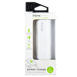 Ihome Power Charge Portable Battery 2,200 Mah