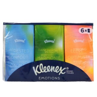 Kleenex Pocket Tissue Collection 6 Pk X 9 Ct