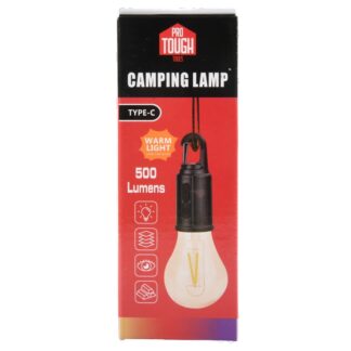 Camping Lamp Chargeable Warm Light 500 Lumens