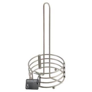 Wire Paper Towel Stand Champagne 6 X 6 X 13.25"