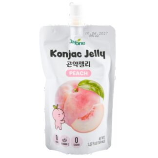 Jayone Konjac Jelly Peach 5.07 Oz Pouch