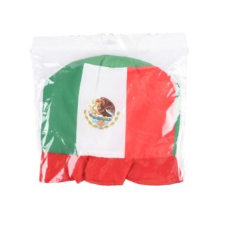 Mexico Flag Top Hat 7.9 X 10 In