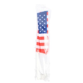 Usa Car Polyester Flag 7.9 X 11.8 In