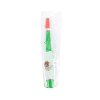 Mexico Horn W/Polyester Flag 13.8 In