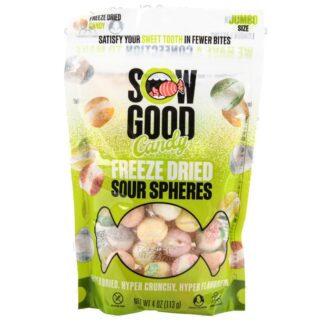 Sow Good Freeze Dried Candy Sour Spheres 4 Oz