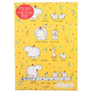 Hippo Birdie Two Ewe Birthday Puzzle 300 Pc