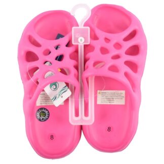 Women'S Webbed Slide Sandals Fuchsia Asst Size