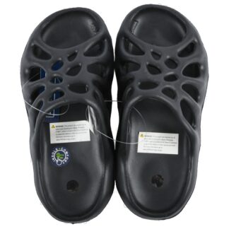 Women'S Webbed Slide Sandals Black Asst Size