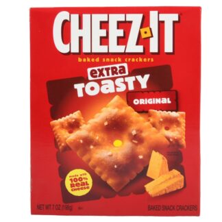 Cheez-It Extra Toasty Crackers Original 7 Oz