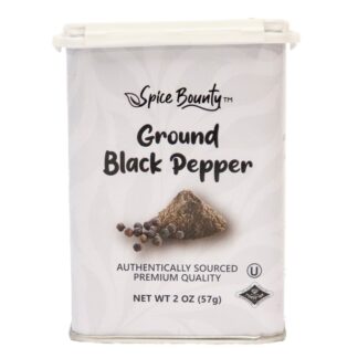 Spice Bounty Ground Black Pepper 2 Oz