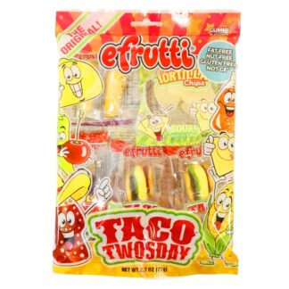 Efrutti Taco Twosday Gummy Candy 2.7 Oz