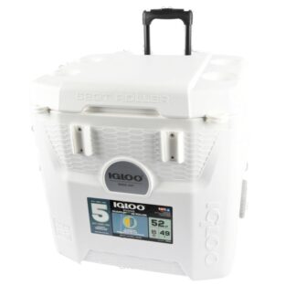 Igloo Rolling Cooler Quantum White 52 Qt