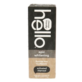 Hello Fluoride Free Toothpaste Mint + Coconut Oil 4 Oz