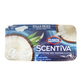 Clorox Disinfecting Mop Pads Coconut & Pacific Breeze 12 Ct