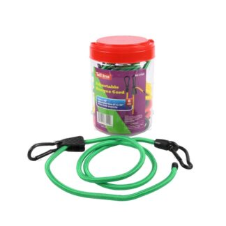 Tuff Bros Adjustable Bungee Cord Asst 8Mm X 48" 6 Pc