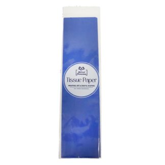 Wrap Tissue Paper Royal Blue 19.69X19.69 In 10 Sh