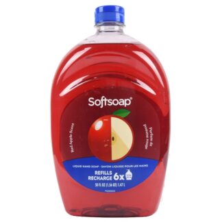 Softsoap Hand Soap Refill Red Apple 50 Oz