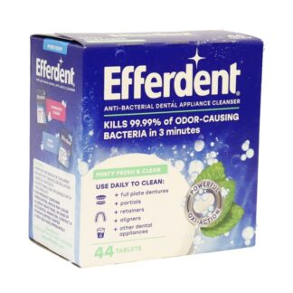 Efferdent Denture Cleanser Plus Mint 44 Tablets