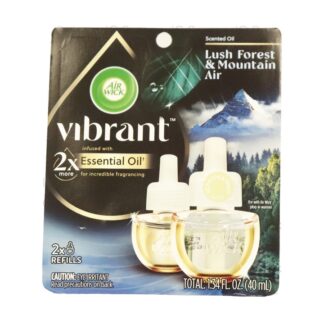 Air Wick Scent Oil Refill Lush Forest & Mountain 2 Pk