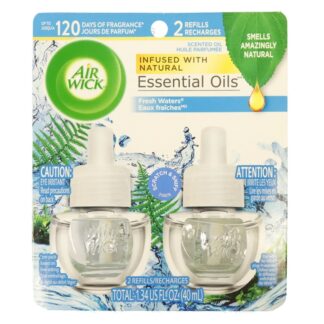 Air Wick Scent Oil Refil Fresh Waters 2 Pk