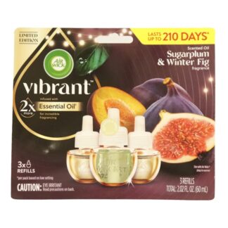 Air Wick Scent Oil Refill Sugarplum & Fig 3 Pk
