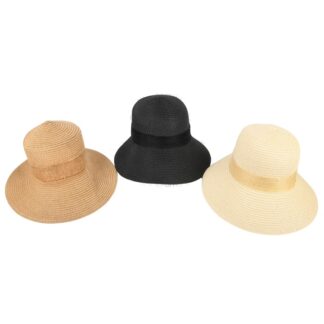 Women'S Sun Bonnet W/Bow Asst Colors