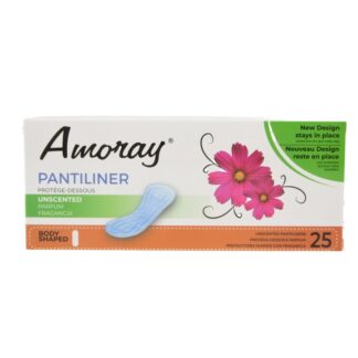Amoray Pantiliner Unscented 25 Ct