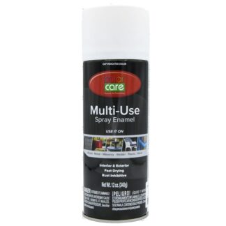 Color Care Spray Paint White Flat 12 Oz